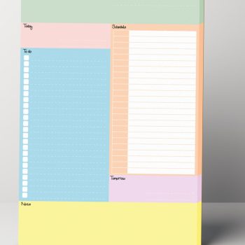 To Do Notepad Today Daily Work Planner Multi-Use Busy Day Meal Planning Note Time Baby Daily Log Undated Habit Tracker Agenda Undated Business Work Journal Accessories Appointment Book Checklist Goal Setting Focus ADHD Tools Notebook Busy Checklist Desk Calendar Time Schedule Management Assistance Organizer 7" x 10" 100gsm 62 Sheets Priority Weight Checker Teacher Teens Junior Children Nurse Classroom Assistent Reminder Routine Kindergarten Homework College Homeschool Productivity Morning Workout Scheduler Grocery list Memo Notebook Office Desk Accessories Office Supplies My Desk pad Terminal list Positivie Thinking Organizer Travel Packing List Call Business