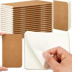 15 mini pocket notebooks, 2.5 inches x 4 inches, compact kraft paper notebooks, soft-cover pocket notebooks, memo journals, suitable for travelers and office workers (brown, blank).