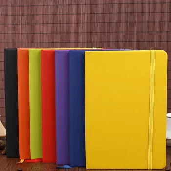 wholesale A5 Notebook Notepads Hardcover Classic Design  Leather Lace with Rubber Closure Baned Study Home Office