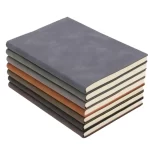 wholesale Thickened A5/A6/B5 Colorful Notebooks Business Notepads Customized Hand Ledger Student Stationery Writing NoteBook  Leather Page Dividers Printed