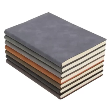 wholesale Thickened A5/A6/B5 Colorful Notebooks Business Notepads Customized Hand Ledger Student Stationery Writing NoteBook  Leather Page Dividers Printed